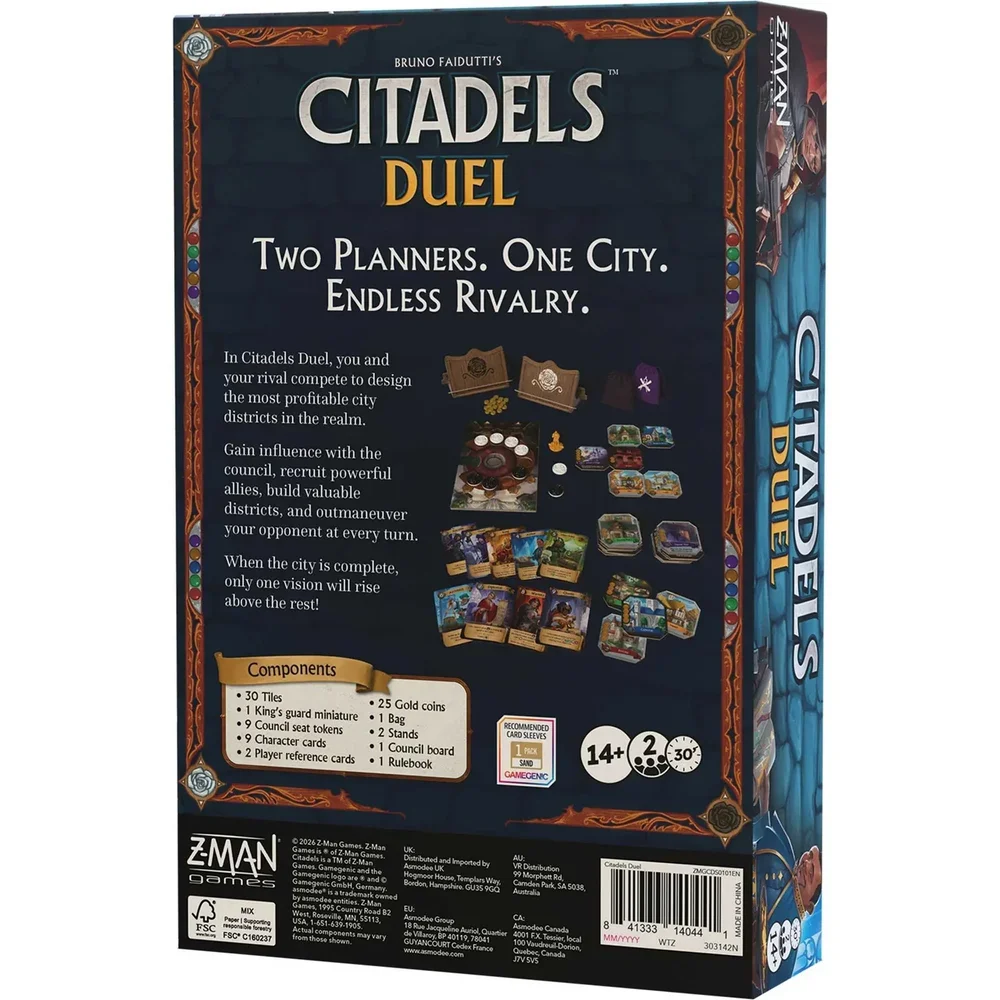 Citadels: Duel — PenguinTCG